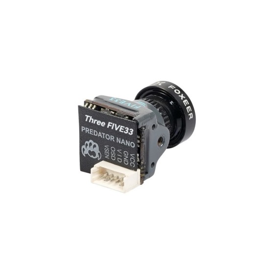 Foxeer Predator 5 Nano Five33 Edition HV Flip NTSC 1000TVL 4:3/16:9 PAL/NTSC Switchable Camera OSD for Racing Drones UAV